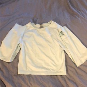Mint gymshark crop top. Size medium